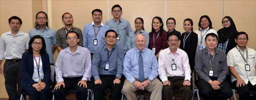 Participants in Primavera Risk Analysis class for Sarawak Energy, Malaysia