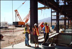 GAO team on site visit